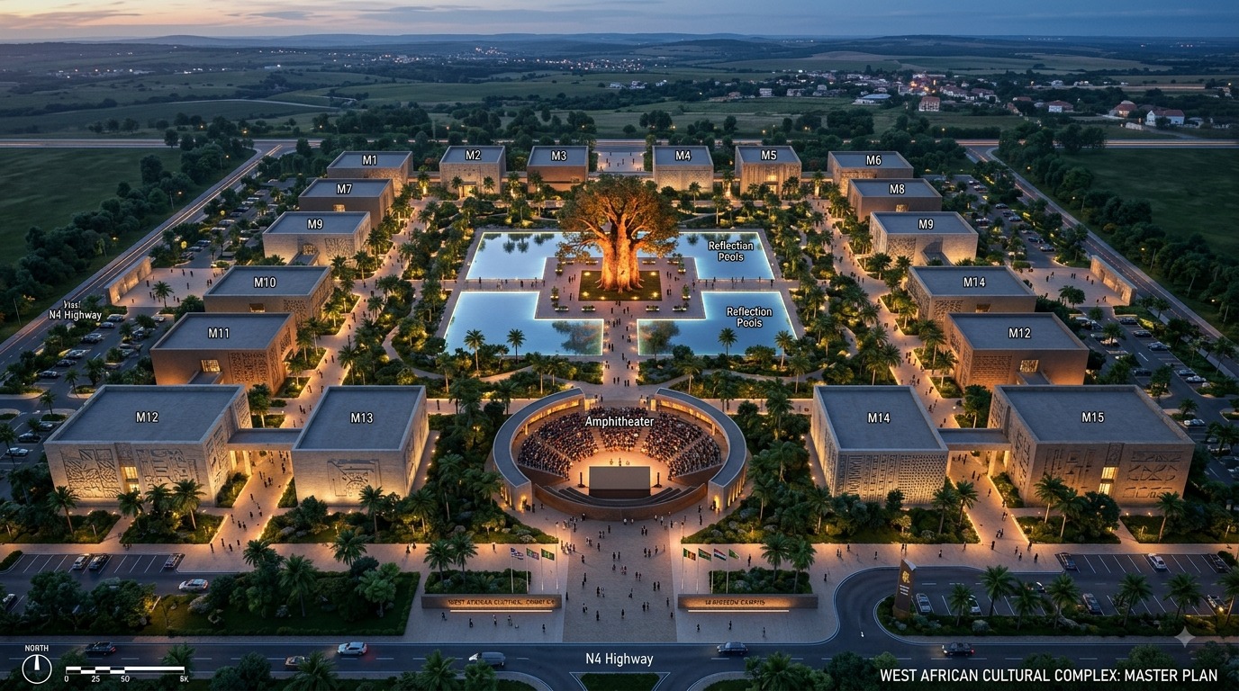 Vue Aérienne du Campus